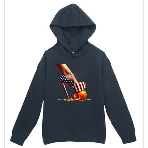 High Heels Squash Oranges; Kamala Harris Election Urban Pullover Hoodie