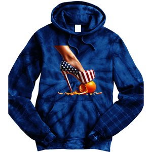 High Heels Squash Oranges; Kamala Harris Election Tie Dye Hoodie