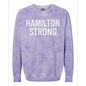 Hamilton High School Strong Colorblast Crewneck Sweatshirt