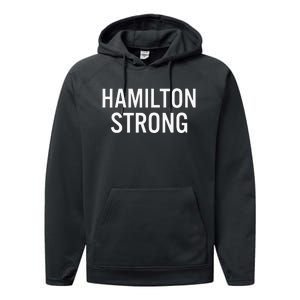 Hamilton High School Strong Performance Fleece Hoodie