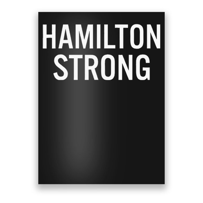 Hamilton High School Strong Poster