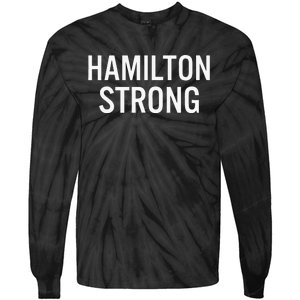 Hamilton High School Strong Tie-Dye Long Sleeve Shirt