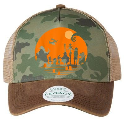 He Halloween Silhouette Legacy Tie Dye Trucker Hat