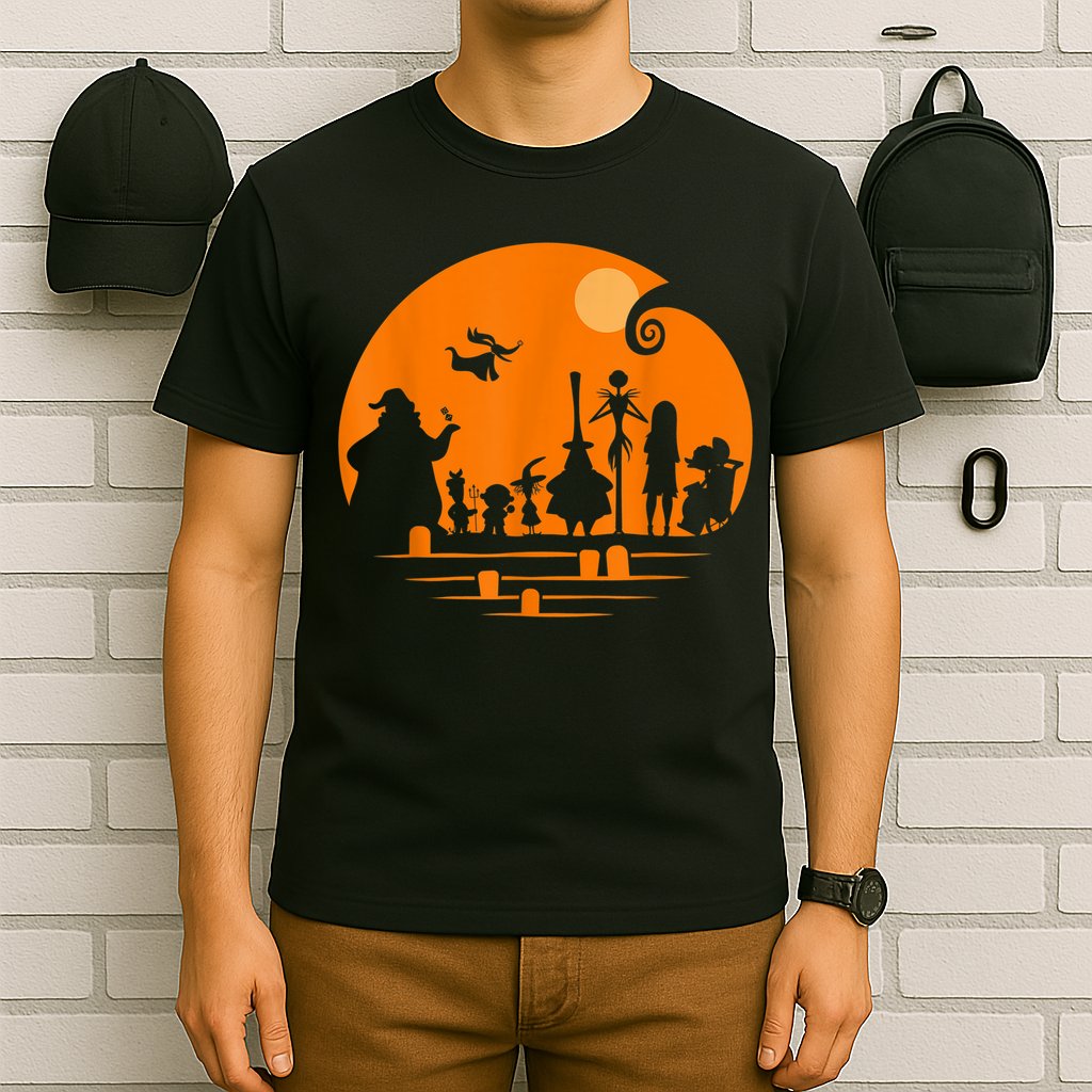 He Halloween Silhouette T-Shirt