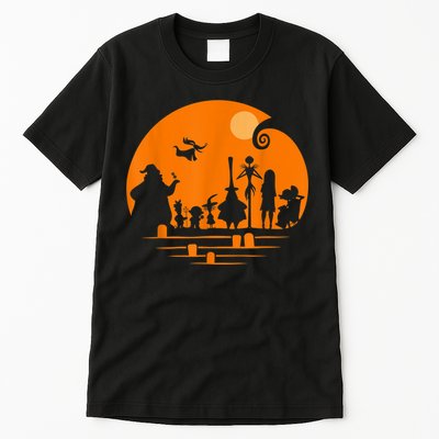 He Halloween Silhouette Tall T-Shirt