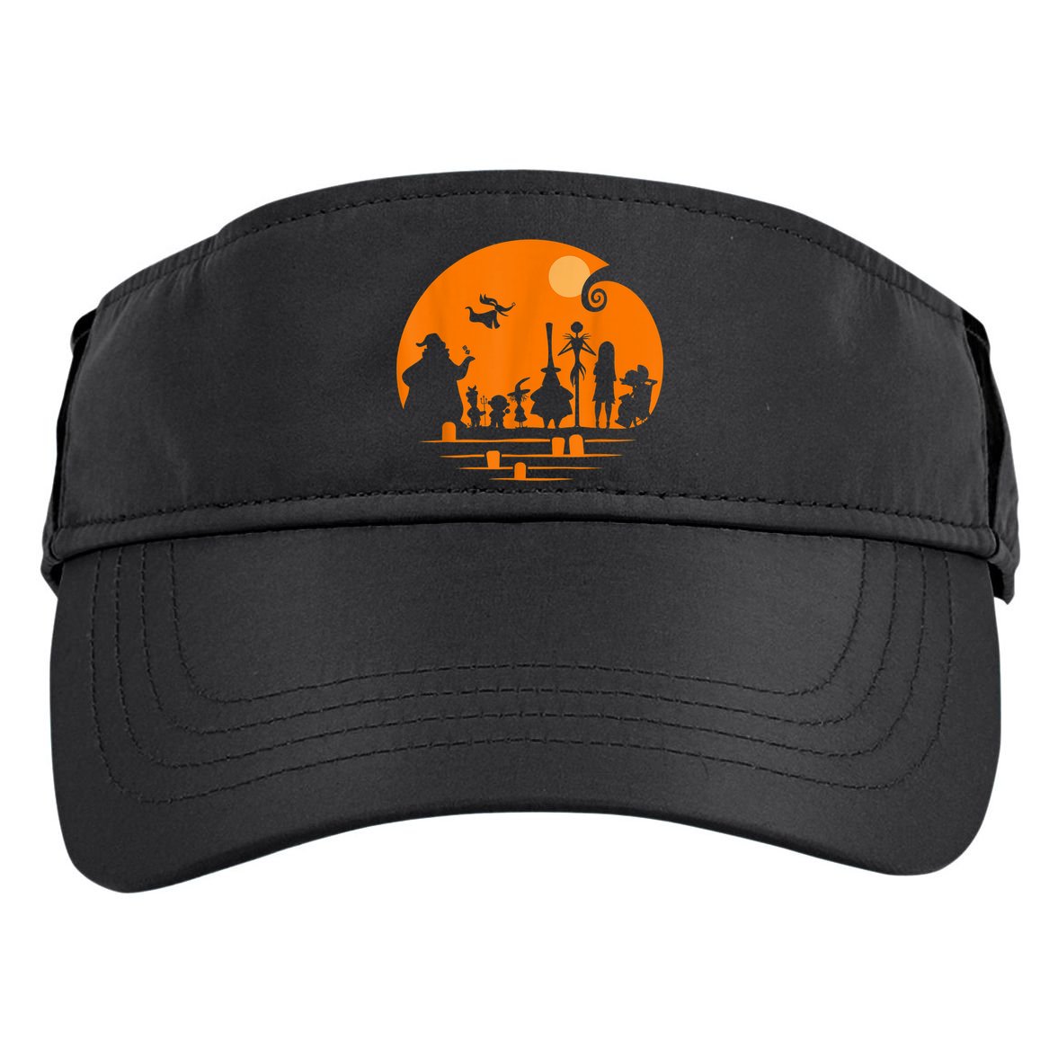 He Halloween Silhouette Adult Drive Performance Visor