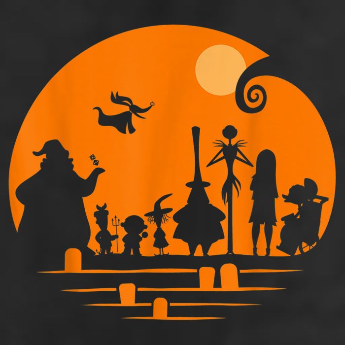 He Halloween Silhouette 25L Jumbo Tote