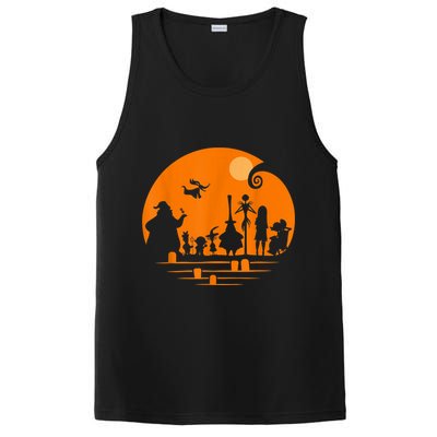 He Halloween Silhouette PosiCharge Competitor Tank
