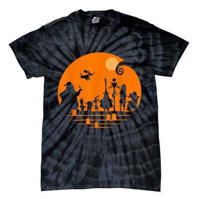 He Halloween Silhouette Tie-Dye T-Shirt
