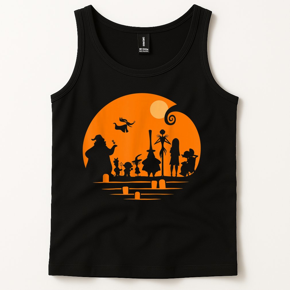 He Halloween Silhouette Tank Top