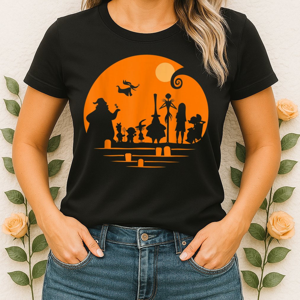 He Halloween Silhouette Womens T-Shirt