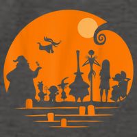 He Halloween Silhouette Vector Backpack