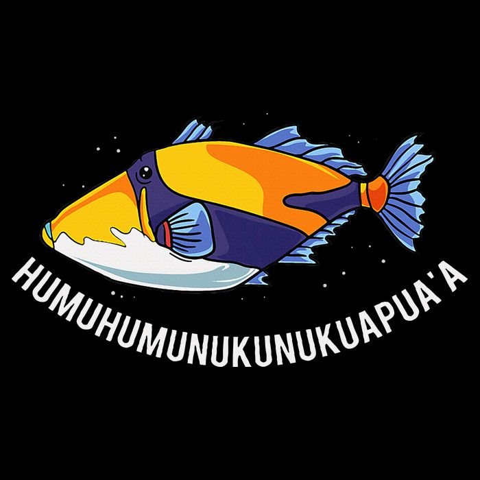 HumuhumunukunukuapuaA Hawaiian State Fish Cooling Performance Crew T-Shirt