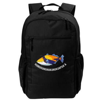 HumuhumunukunukuapuaA Hawaiian State Fish Backpack