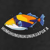 HumuhumunukunukuapuaA Hawaiian State Fish Adult Drive Performance Visor
