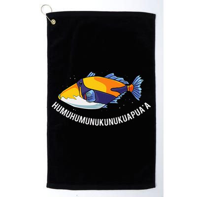 HumuhumunukunukuapuaA Hawaiian State Fish Golf Towel