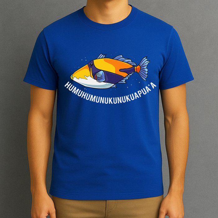 HumuhumunukunukuapuaA Hawaiian State Fish T-Shirt