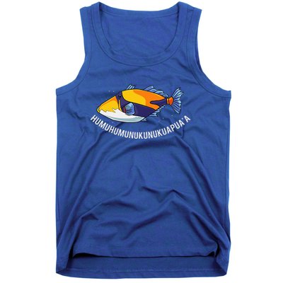 HumuhumunukunukuapuaA Hawaiian State Fish Tank Top