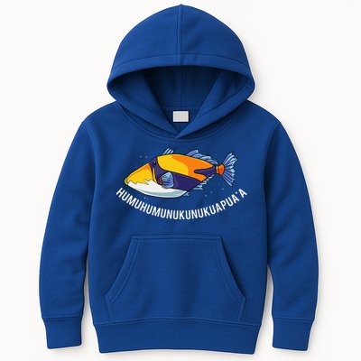 HumuhumunukunukuapuaA Hawaiian State Fish Kids Hoodie