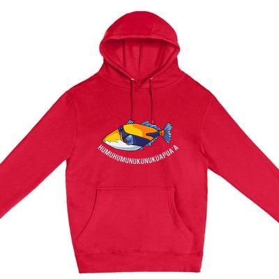 HumuhumunukunukuapuaA Hawaiian State Fish Premium Pullover Hoodie