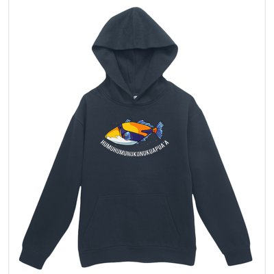 HumuhumunukunukuapuaA Hawaiian State Fish Urban Pullover Hoodie