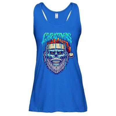 Halloween Horror Scary Bigfoot Christmas Zombie Costume Ladies Essential Flowy Tank