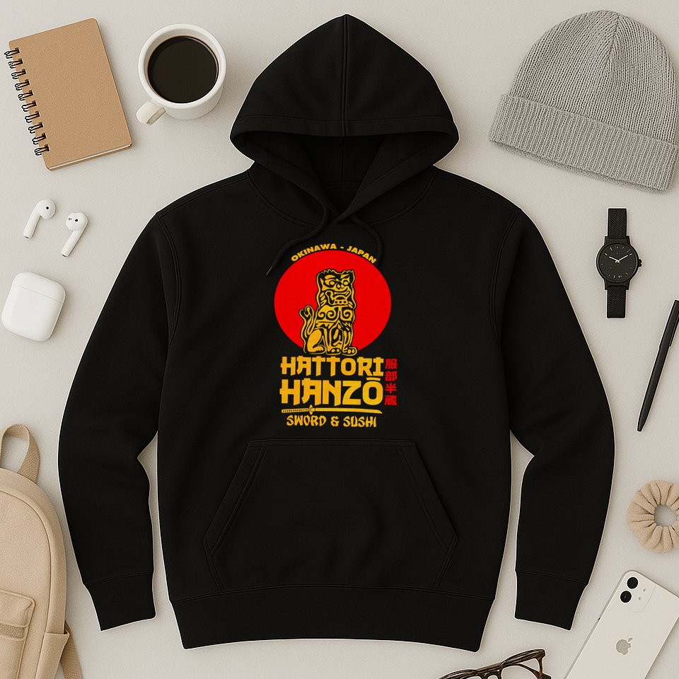 Hattori Hanzos Sword And Sushi Hoodie