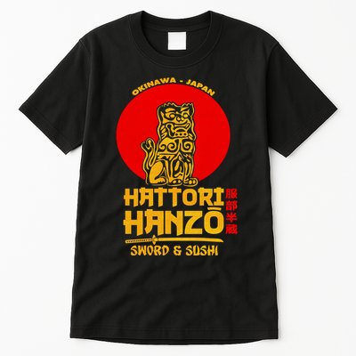 Hattori Hanzos Sword And Sushi Tall T-Shirt