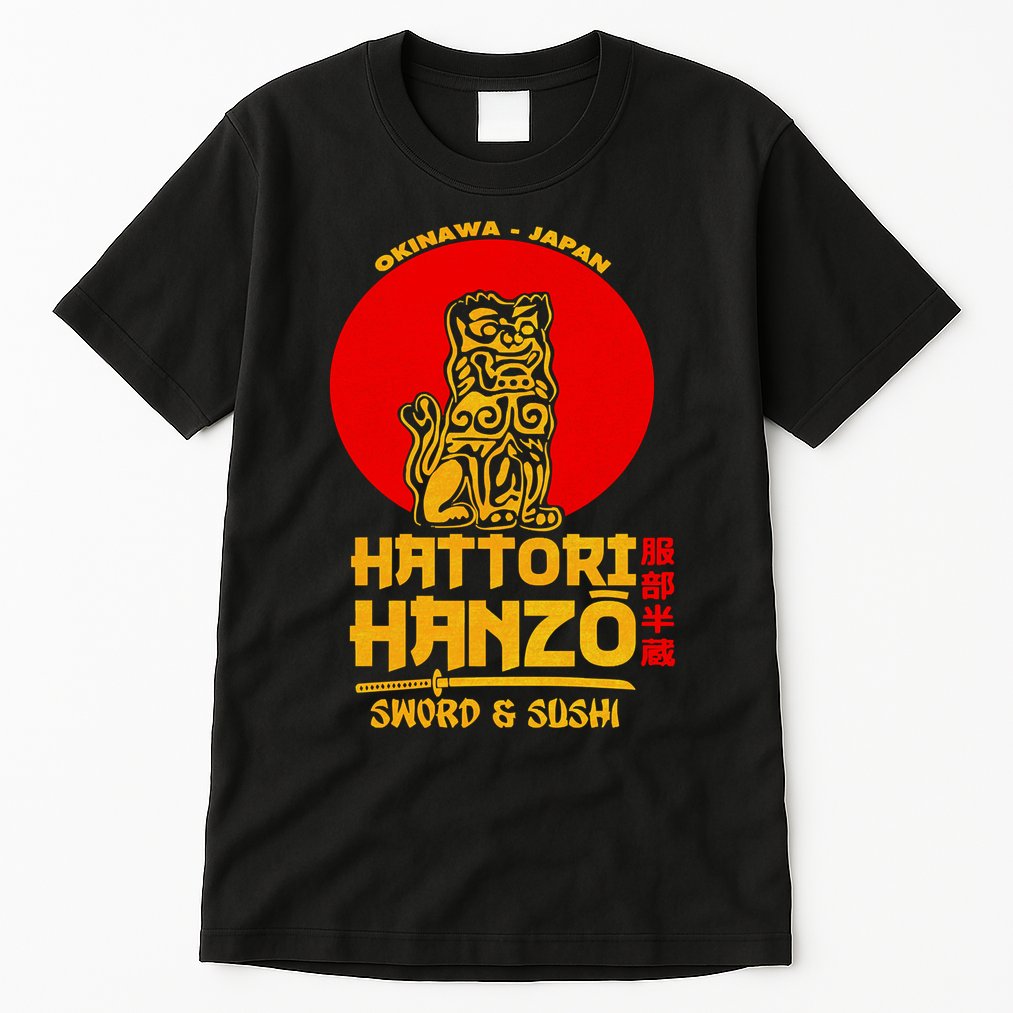Hattori Hanzos Sword And Sushi Tall T-Shirt