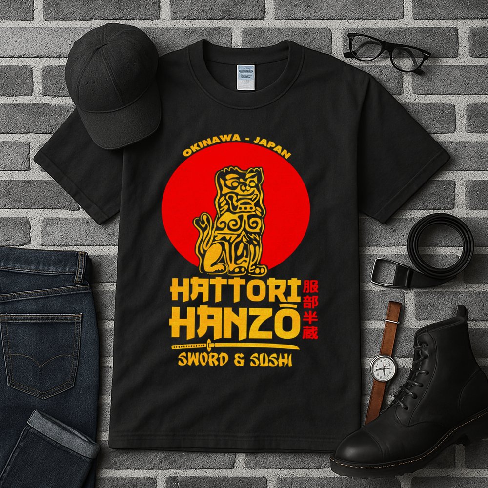 Hattori Hanzos Sword And Sushi Tall T-Shirt