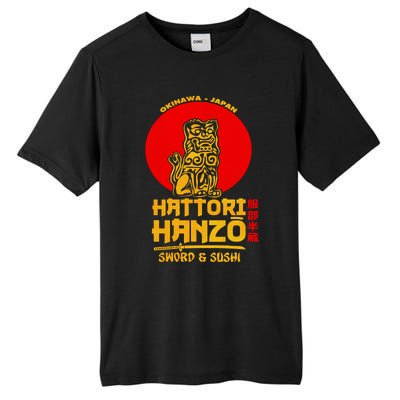 Hattori Hanzos Sword And Sushi Tall Fusion ChromaSoft Performance T-Shirt