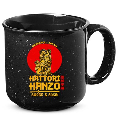 Hattori Hanzos Sword And Sushi 15oz Campfire Ceramic Mug
