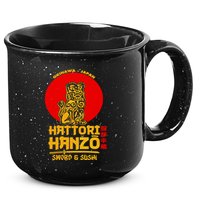 Hattori Hanzos Sword And Sushi 15oz Campfire Ceramic Mug