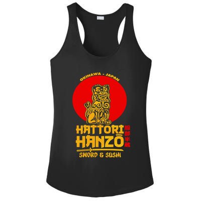 Hattori Hanzos Sword And Sushi Ladies PosiCharge Competitor Racerback Tank