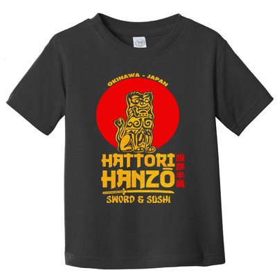Hattori Hanzos Sword And Sushi Toddler T-Shirt
