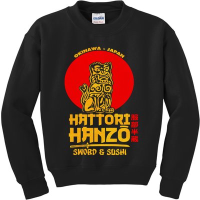 Hattori Hanzos Sword And Sushi Kids Sweatshirt