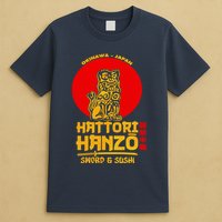 Hattori Hanzos Sword And Sushi T-Shirt