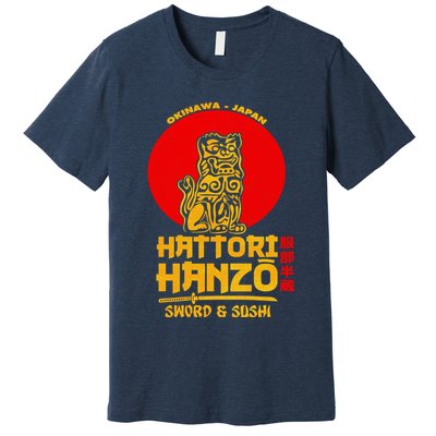 Hattori Hanzos Sword And Sushi Premium T-Shirt