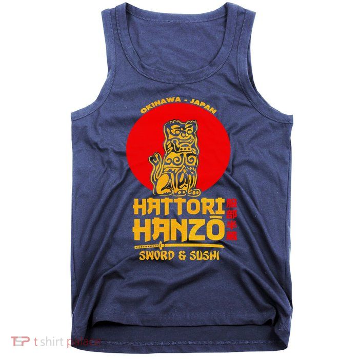 Hattori Hanzos Sword And Sushi Tank Top