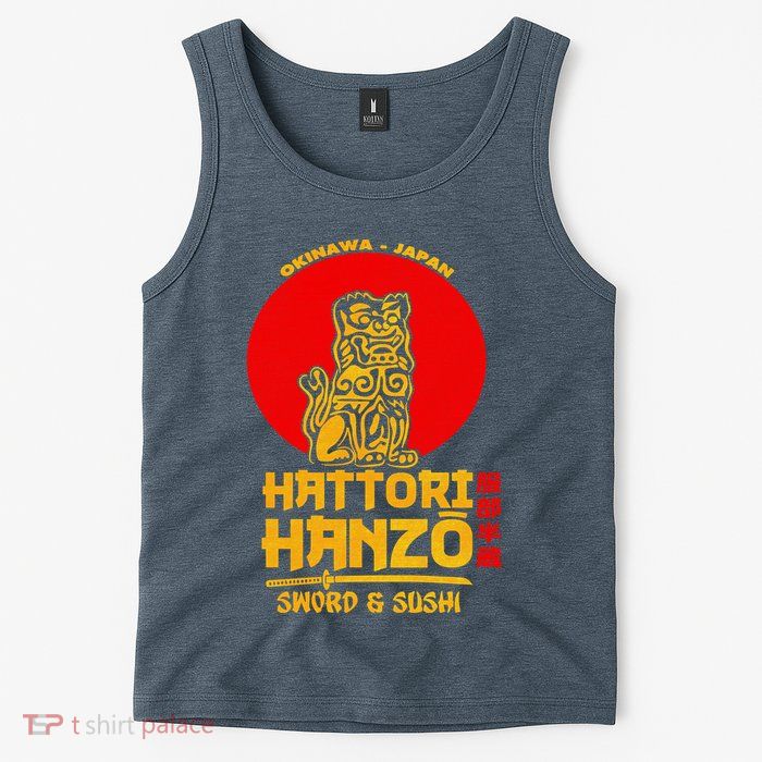 Hattori Hanzos Sword And Sushi Tank Top