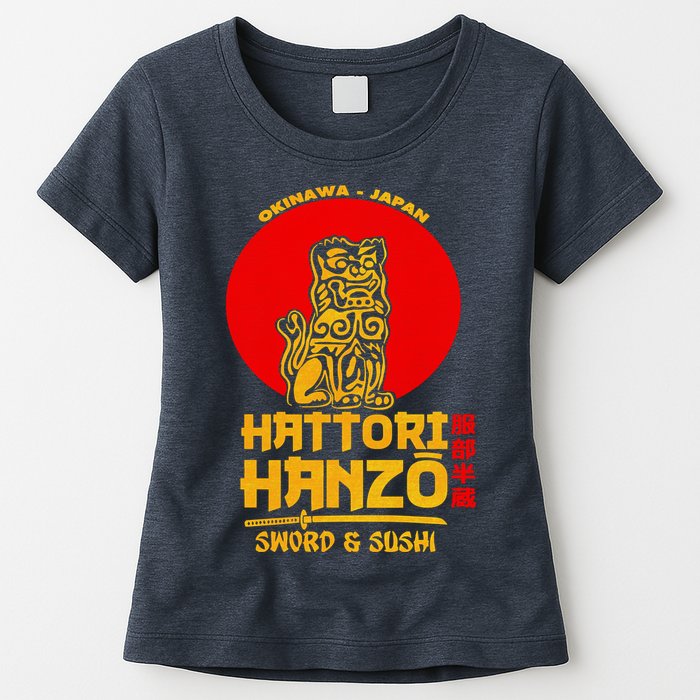 Hattori Hanzos Sword And Sushi Womens T-Shirt
