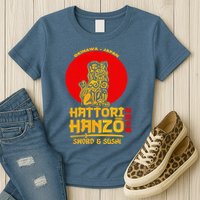 Hattori Hanzos Sword And Sushi Womens T-Shirt