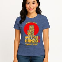 Hattori Hanzos Sword And Sushi Womens T-Shirt