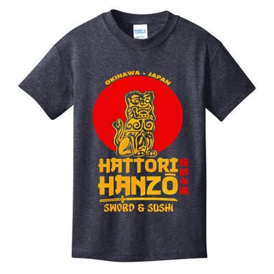 Hattori Hanzos Sword And Sushi Kids T-Shirt