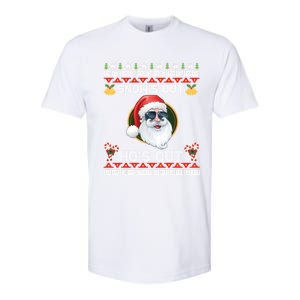 Ho Ho Snows Out Hos Out Ugly Style Christmas Santa Cute Gift Softstyle CVC T-Shirt