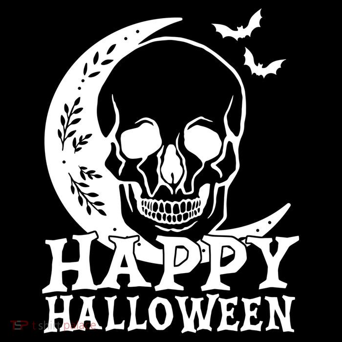 Happy Halloween Skull Moon Spooky Impact Tech Backpack