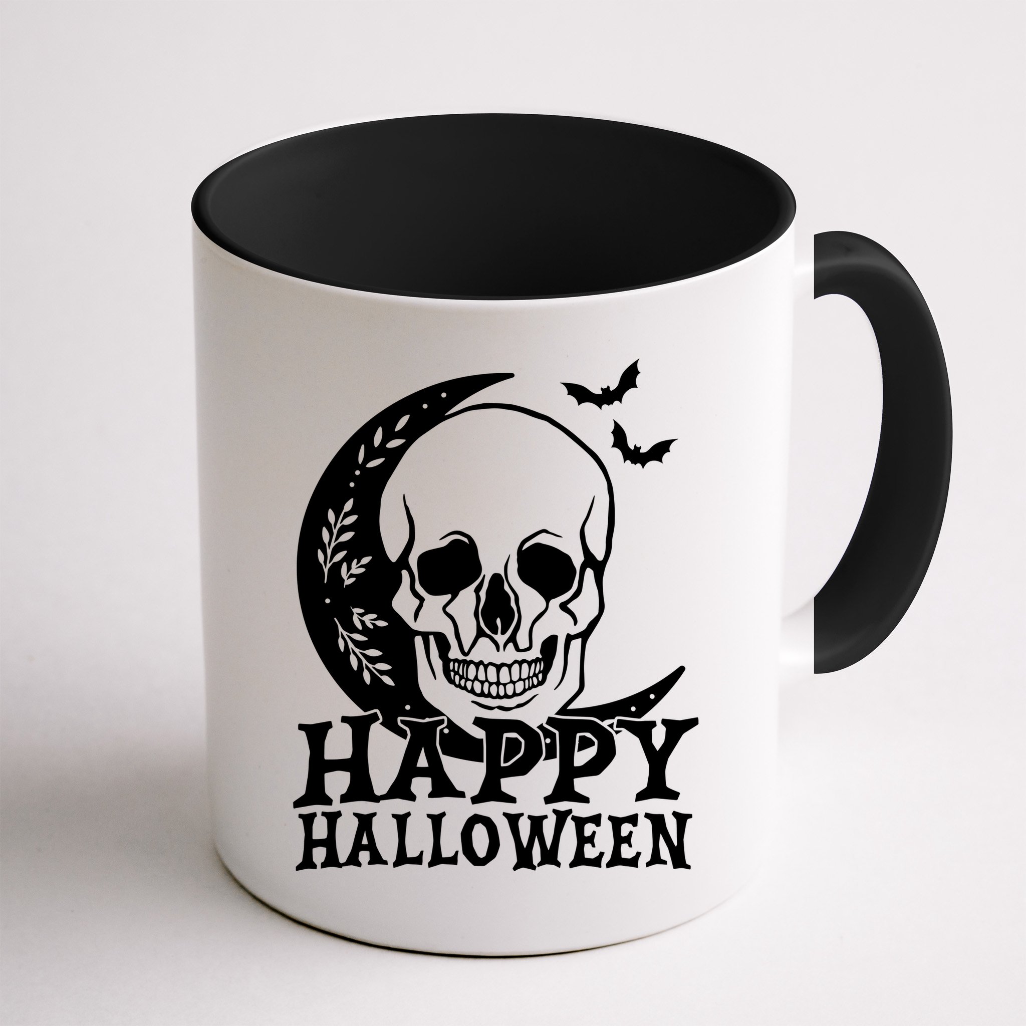 Happy Halloween Skull Moon Spooky Mug