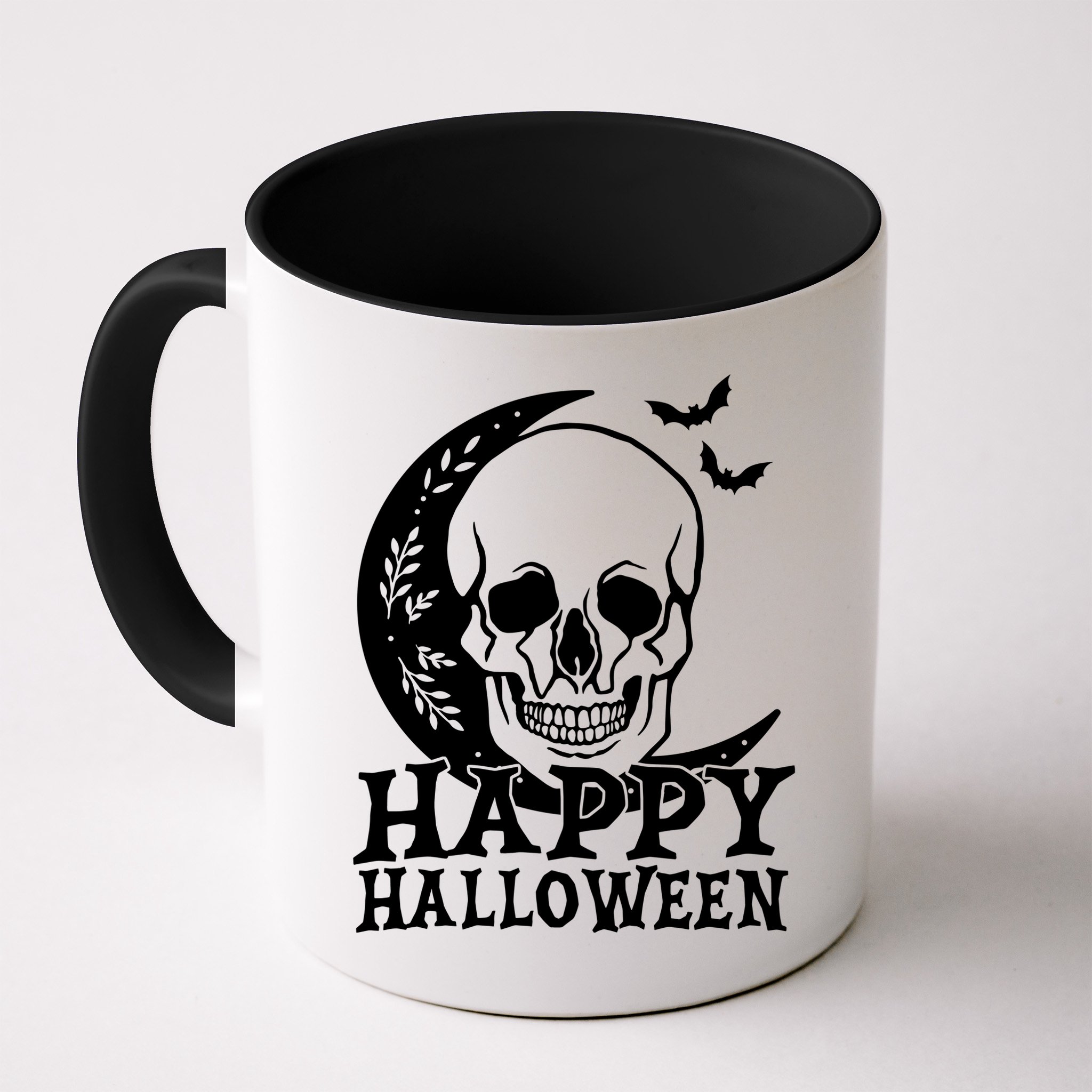 Happy Halloween Skull Moon Spooky Mug