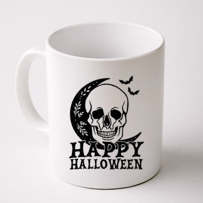 Happy Halloween Skull Moon Spooky Coffee Mug