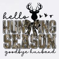 Hello Hunting Season Goodbye Husband Deer Girl Women Mug